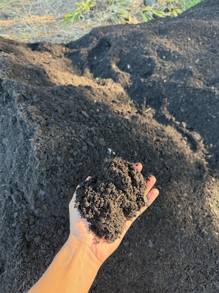 Rich soil