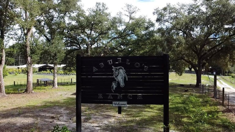 Ranch sign